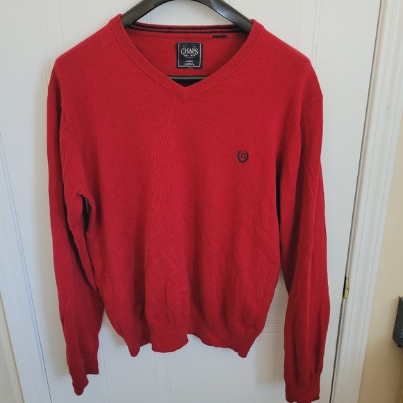 Men's Chaps Cotton/Cashmere Blend Sweater - Picture 1 of 6